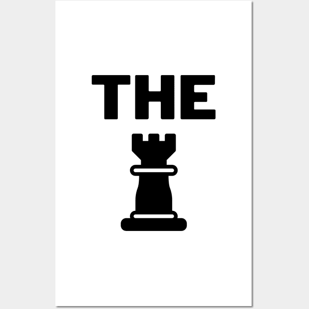 The Rook Gothamchess Wall Art by OverNinthCloud